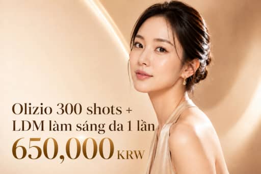 Oligio 300 shots + LDM làm sáng da 1 lần
