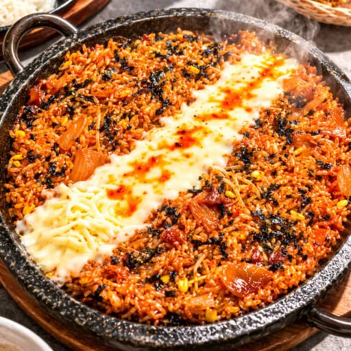 99% Mozzarella Cheese Fried Rice