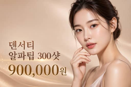 덴서티 알파팁 300샷