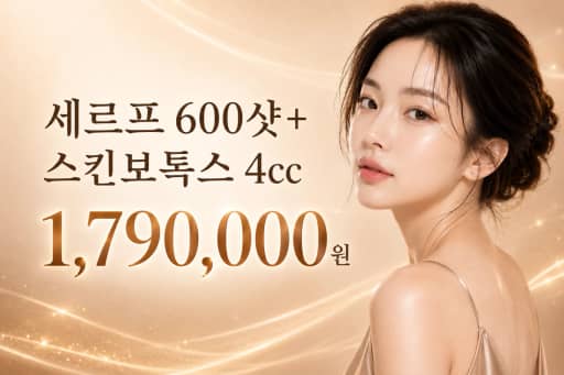 세르프 600샷+스킨보톡스 4cc