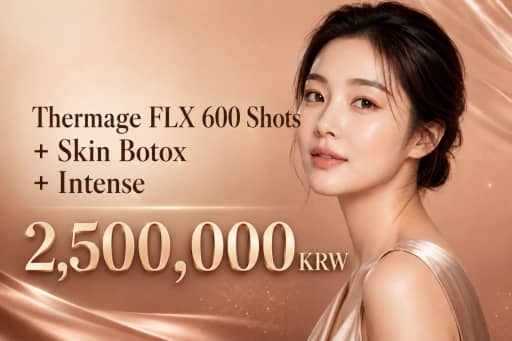 Thermage FLX 600 Shots + Skin Treatment + Intense