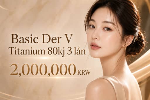 Basic Der V Titanium 80kj 3 lần