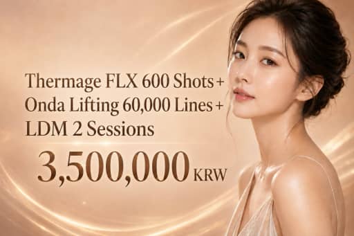 Thermage FLX 600 Shots + Onda Lifting 60,000 Lines + LDM 2 Sessions