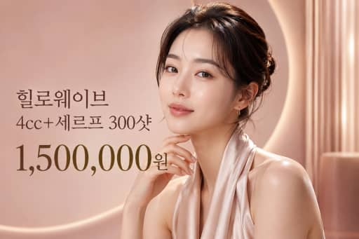 힐로웨이브 4cc+세르프 300샷