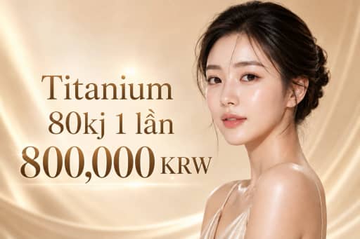 Titanium 80kj 1 lần
