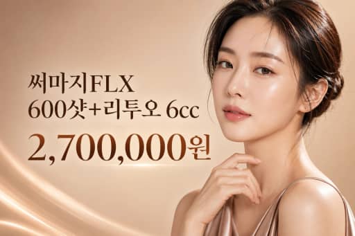 써마지FLX 600샷+리투오 6cc