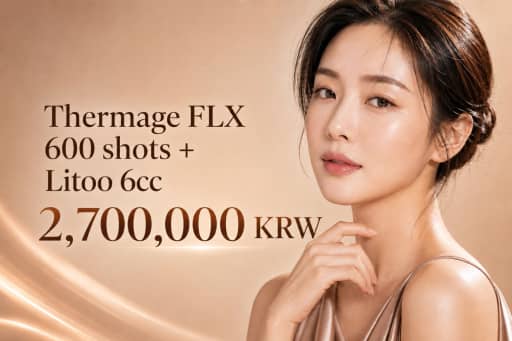 Thermage FLX 600 shots + Litoo 6cc