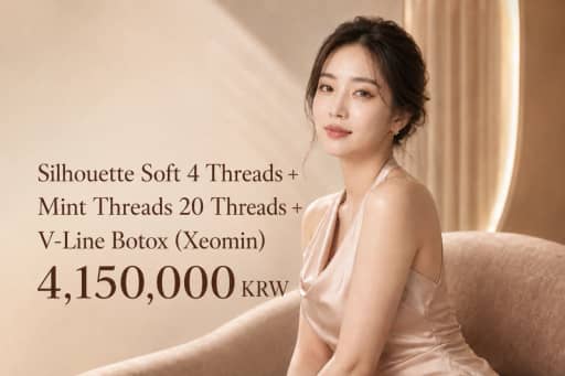 Silhouette Soft 4 Threads + Mint Threads 20 Threads + Xeomin