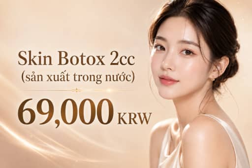 Botox da 2cc (Hàng nội địa cao cấp)