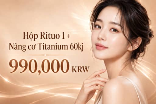 Hộp Rituo 1 + Nâng cơ Titanium 60kj