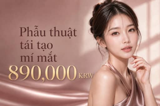 Phẫu thuật tái tạo mí mắt