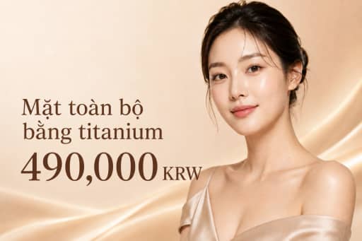 Mặt toàn bộ bằng titanium