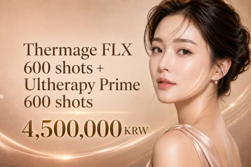 Thermage FLX 600 shots + Ultherapy Prime 600 shots