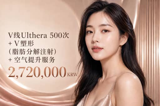 V脸美版超声刀500发 + V Refit溶脂针 + Air Lifting提升护理(赠送)