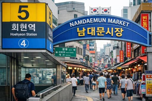 남대문시장 vs 명동, 어디가 더 재밌어?